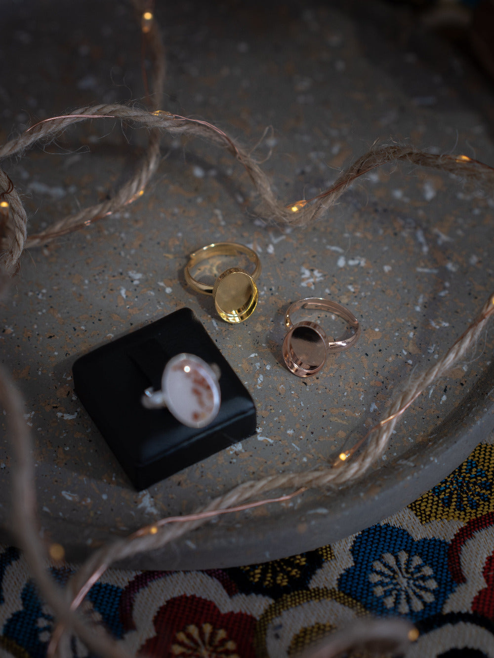 Bague Freyja bijou au lait maternel