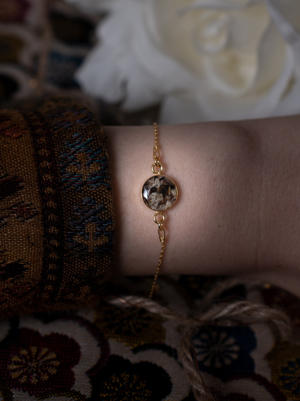 Bracelet - bijou en cordon ombilical