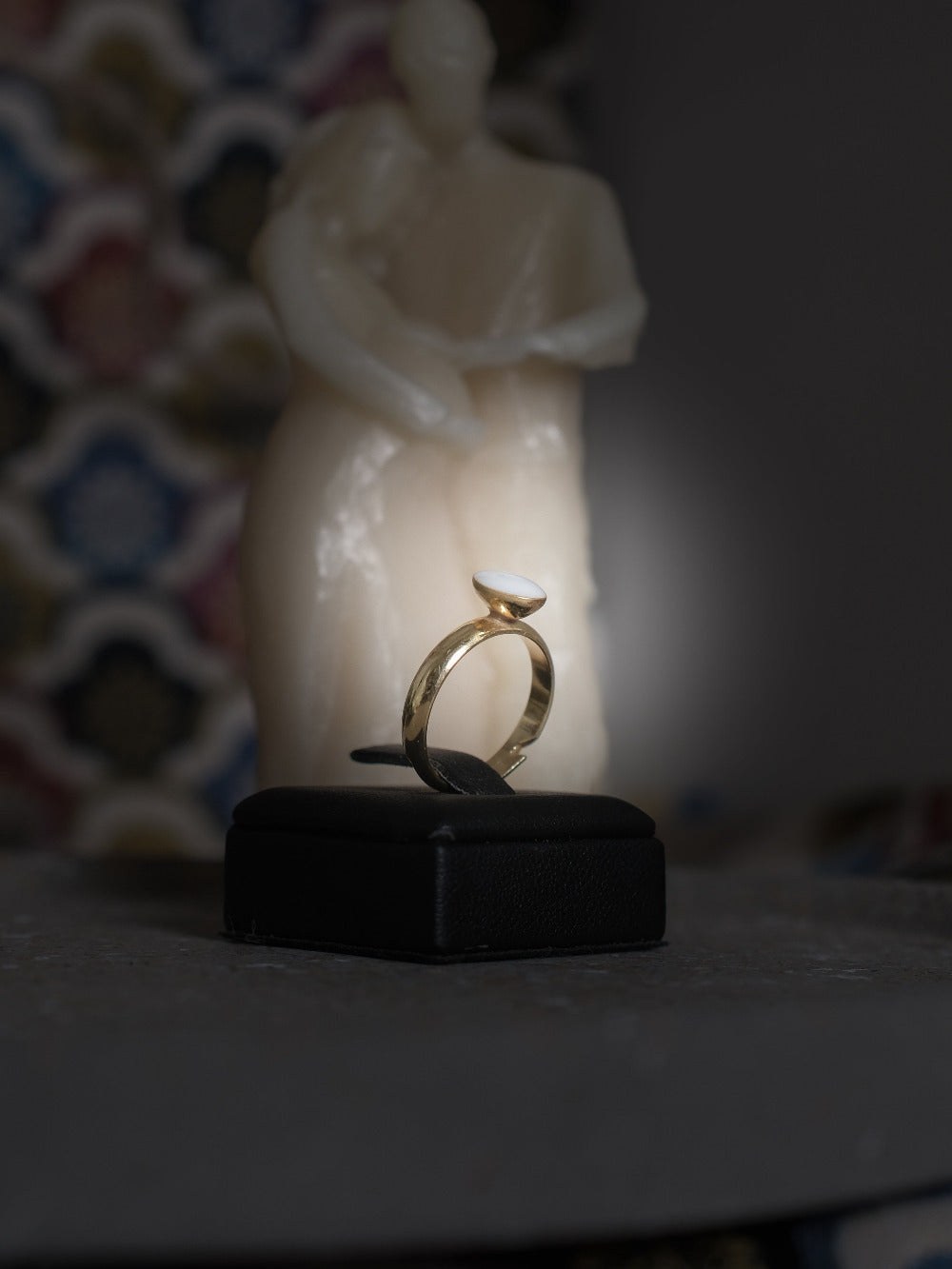 bague bijou au lait maternel, cordon ombilical ou capuchon du test de grossesse