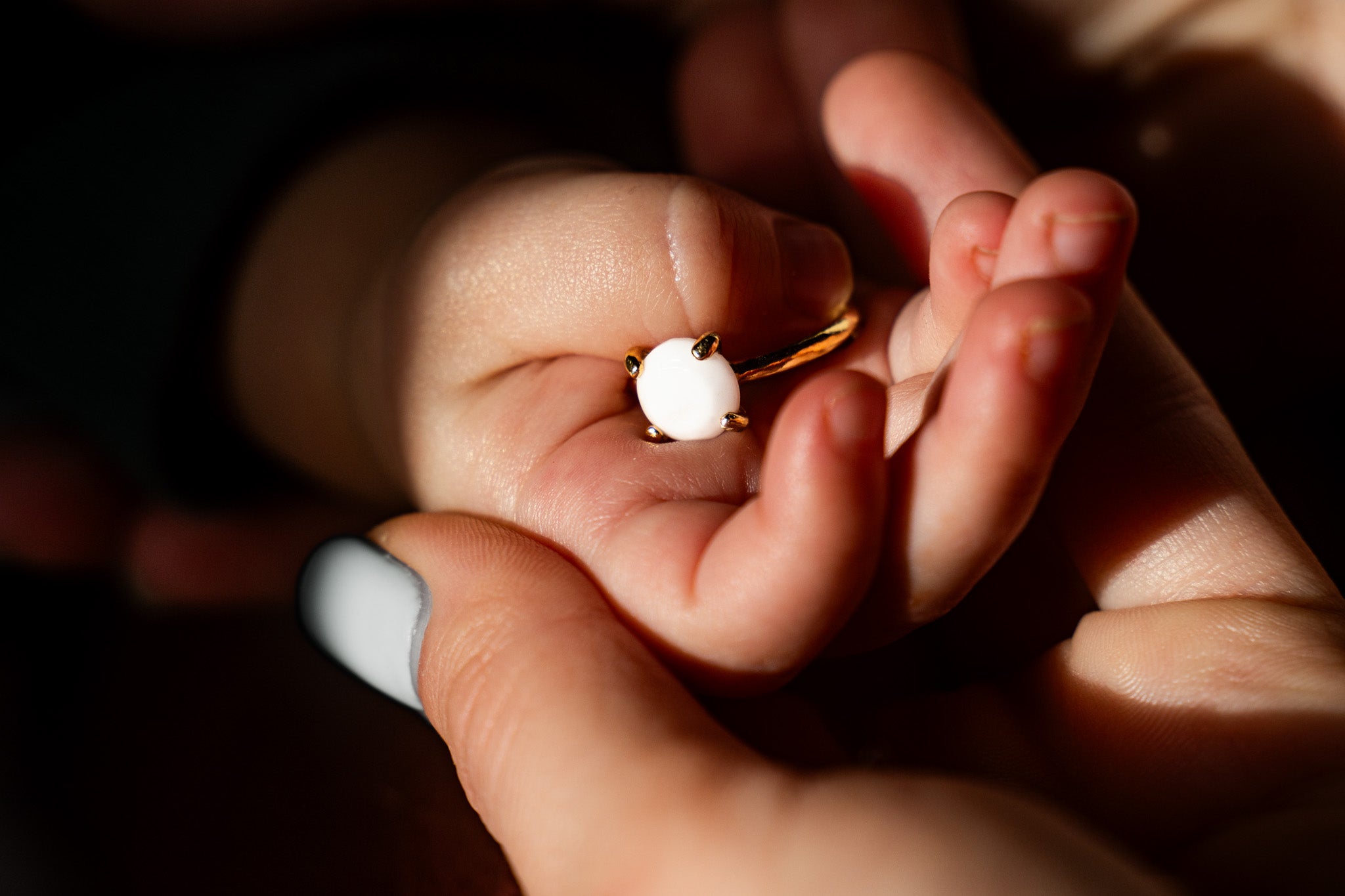 bijou au lait maternel, test de grossesse, cordon ombilical