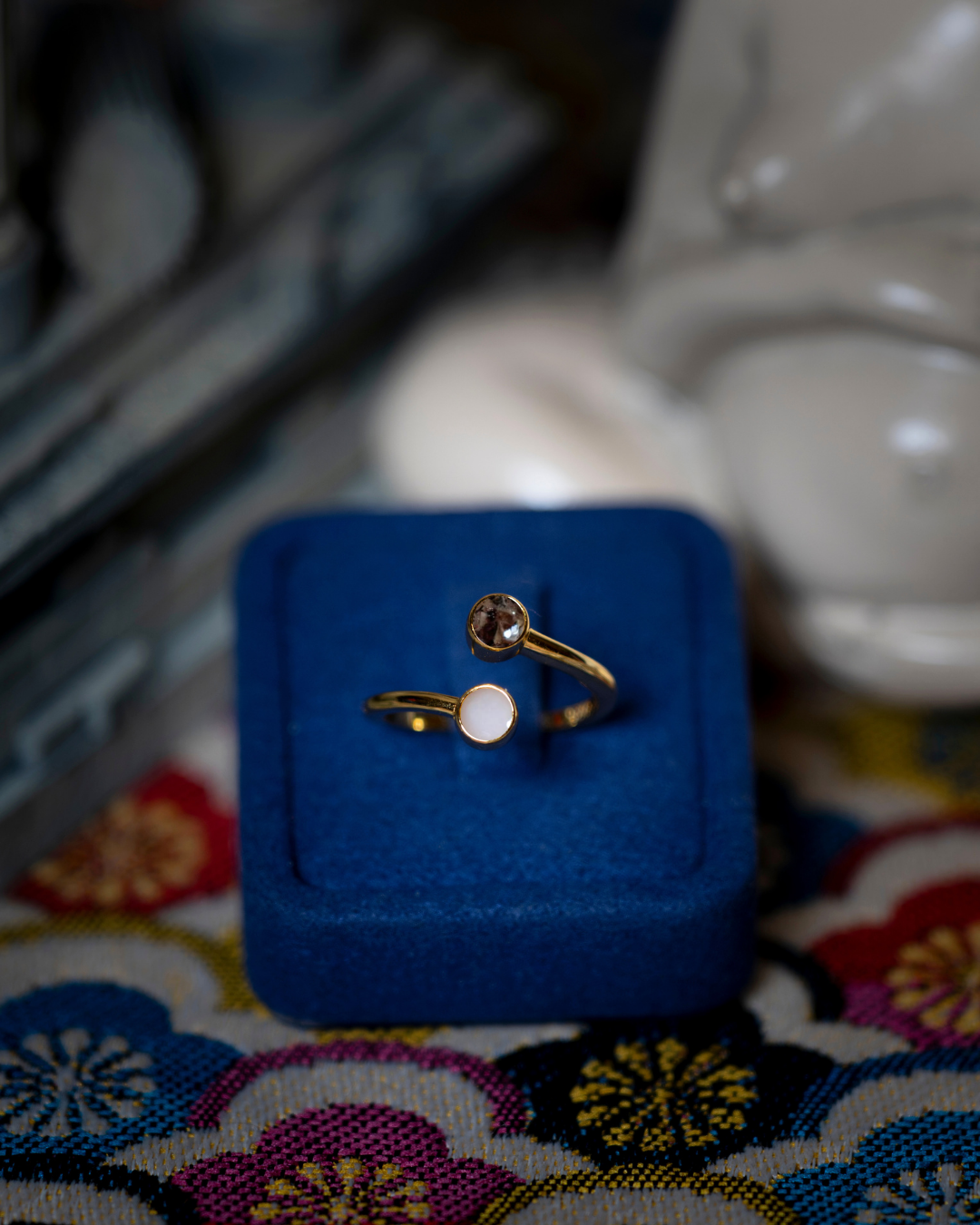 bague au lait maternel et cordon ombilical, souvenir de naissance et de maternité