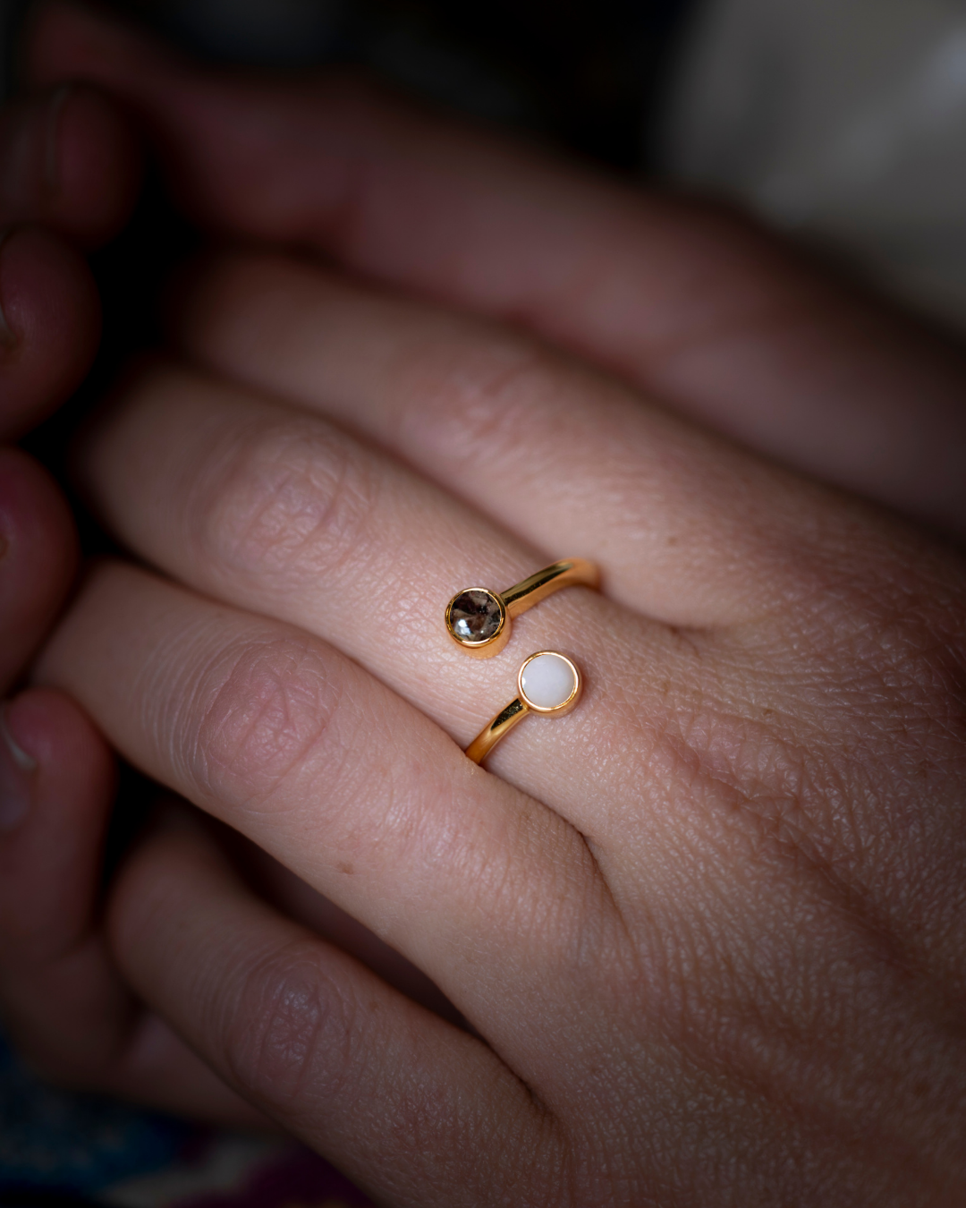 bague au lait maternel et cordon ombilical, souvenir de naissance et de maternité